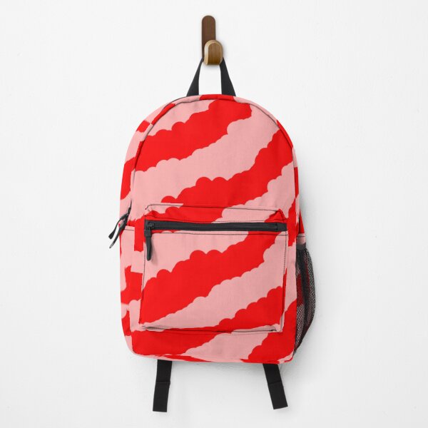 Item preview, Red and Pink Tie Dye Cloud Stripes Non-Repeating Pattern designed and sold by Nicolette Olivier.