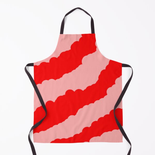 Item preview, Red and Pink Tie Dye Cloud Stripes Non-Repeating Pattern designed and sold by Nicolette Olivier.