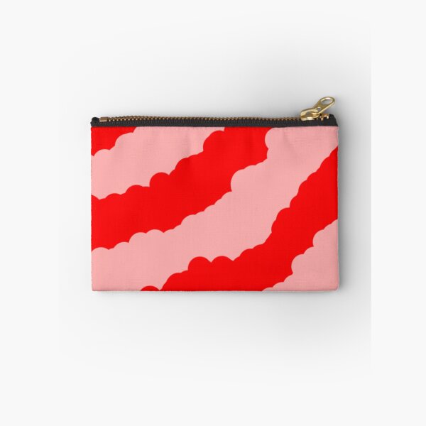 Item preview, Red and Pink Tie Dye Cloud Stripes Non-Repeating Pattern designed and sold by Nicolette Olivier.