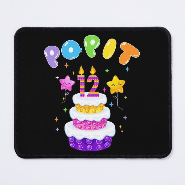 Item preview, 12th Birthday Girl and Boy Pop It, Funny Pop Fidget Toys Popping Cute colorful Kids designed and sold by Shozon.