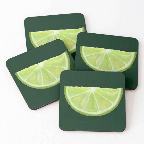 Item preview,  Green Watercolor Juicy Lime Slice designed and sold by Deborah Camp.