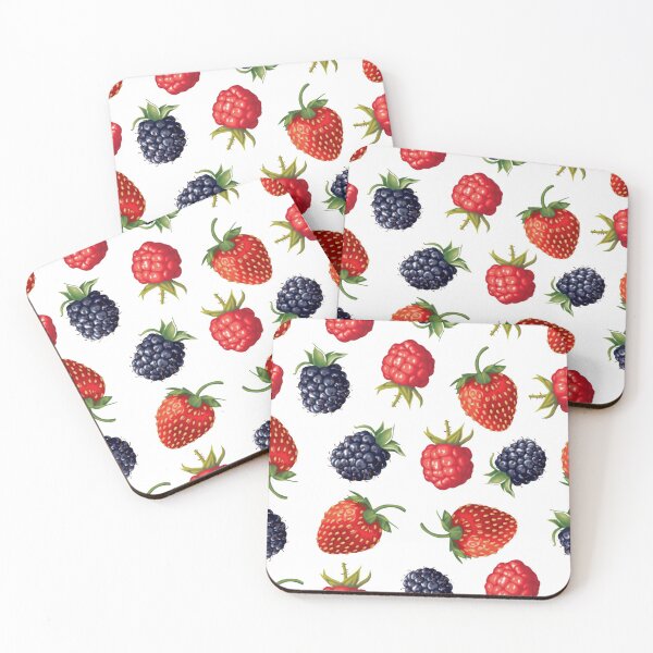 Item preview, Fruit Berry Pattern designed and sold by WearWolfDesigns.