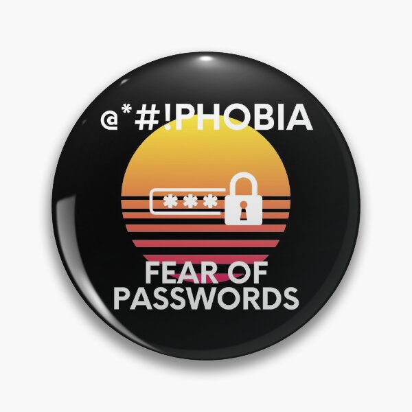 Item preview, Password Phobia Fear Of Passwords Technology Humor designed and sold by EllConApparel.