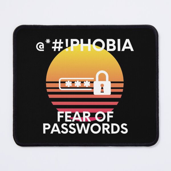 Item preview, Password Phobia Fear Of Passwords Technology Humor designed and sold by EllConApparel.