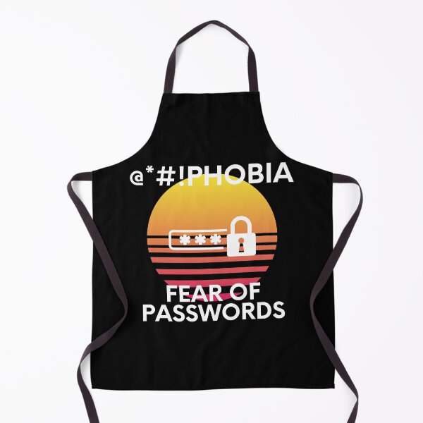Item preview, Password Phobia Fear Of Passwords Technology Humor designed and sold by EllConApparel.