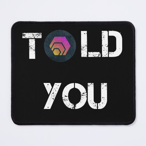 Item preview, Told You Hex Crypto Currency Design designed and sold by Funny-Tees4U.