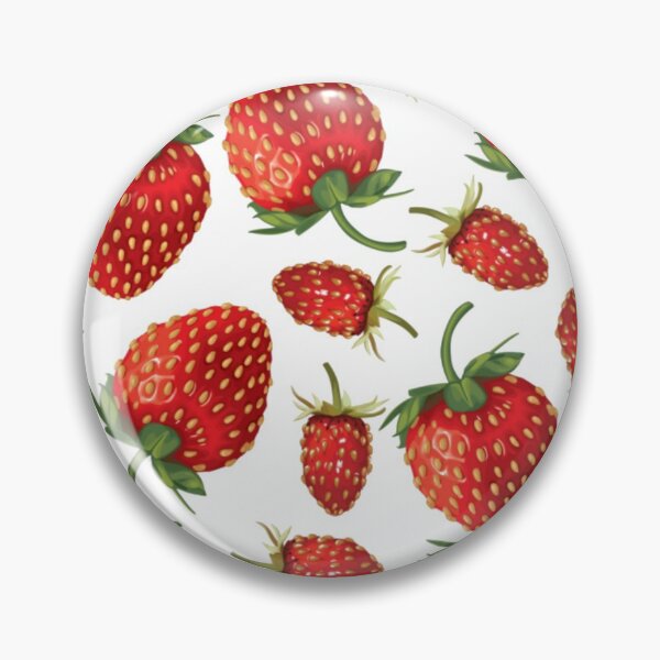 Item preview, Strawberries pattern designed and sold by WearWolfDesigns.