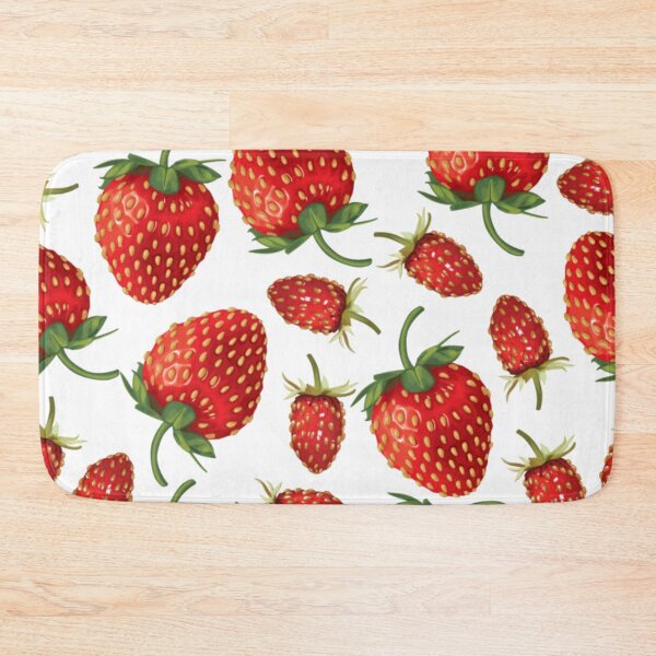 Item preview, Strawberries pattern designed and sold by WearWolfDesigns.