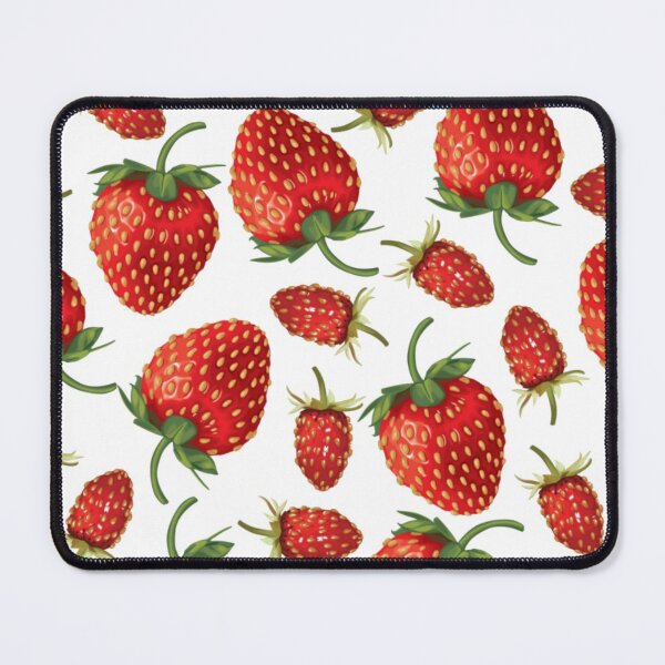 Item preview, Strawberries pattern designed and sold by WearWolfDesigns.