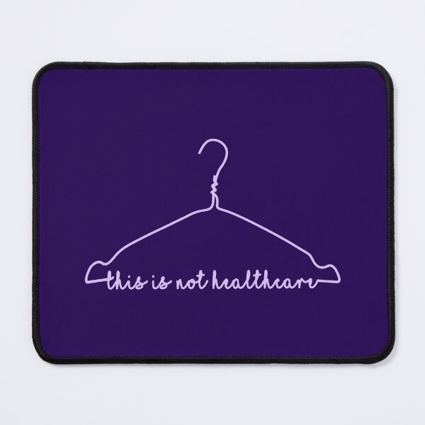 Item preview, This is NOT healthcare Hanger (lavender) designed and sold by Thelittlelord.