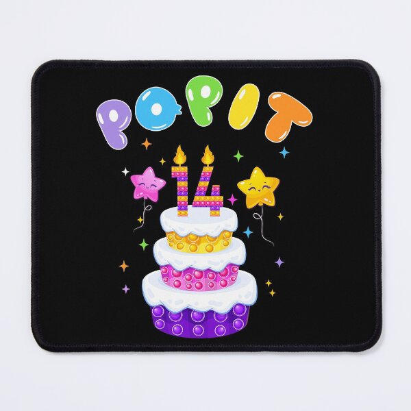 Item preview, 14th Birthday Girl and Boy Pop It, Funny Pop Fidget Toys Popping Cute colorful Kids designed and sold by Shozon.