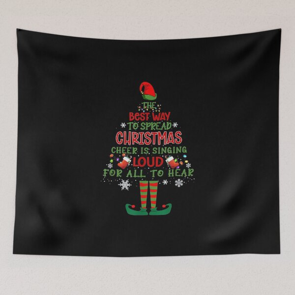 Item preview, Elf Christmas The Best Way To Spread Christmas Cheer designed and sold by GarnerPugh.