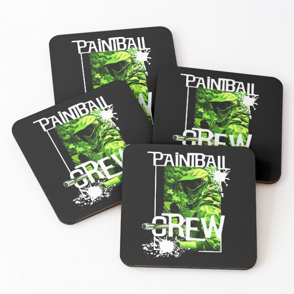 Item preview, Paintball shooting sport marking paintballer splashes of color saying design designed and sold by brunsch-print.