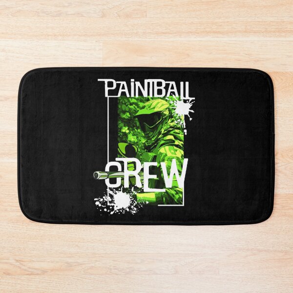 Item preview, Paintball shooting sport marking paintballer splashes of color saying design designed and sold by brunsch-print.