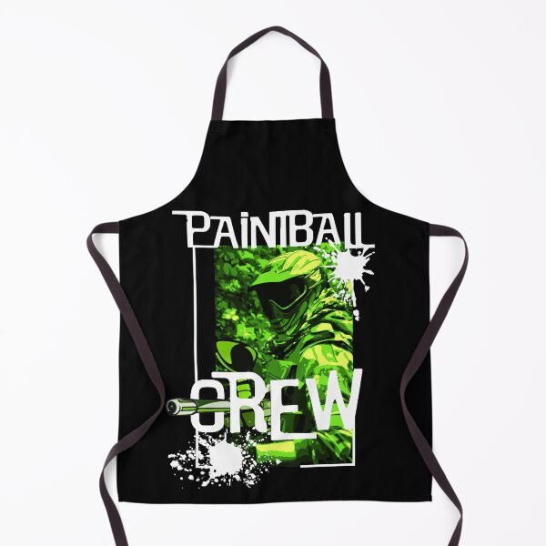Item preview, Paintball shooting sport marking paintballer splashes of color saying design designed and sold by brunsch-print.
