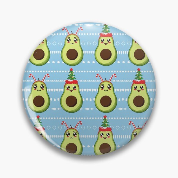 Item preview, Cute Christmas Avocado Pattern designed and sold by BWAYZ.