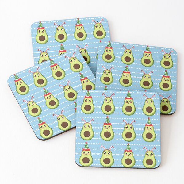 Item preview, Cute Christmas Avocado Pattern designed and sold by BWAYZ.