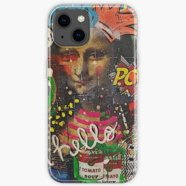 Collage Explosion iPhone Soft Case