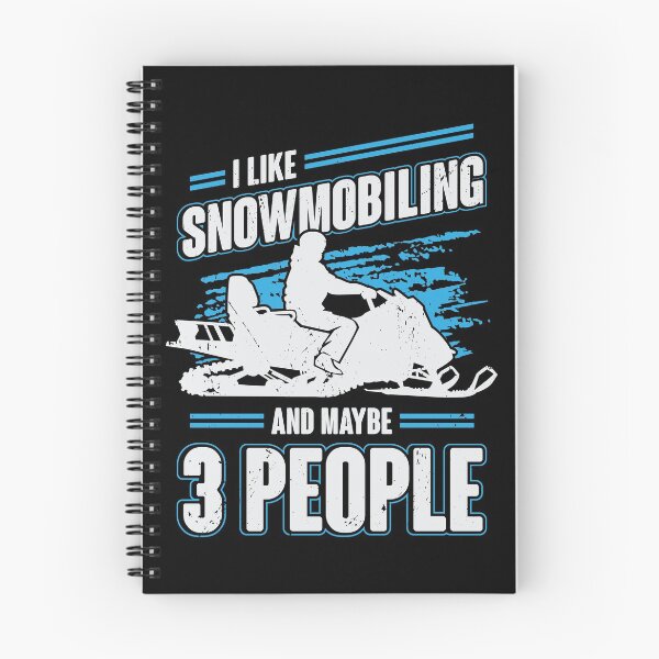 Item preview, I Like Snowmobiling And Maybe 3 People designed and sold by Marcid95.