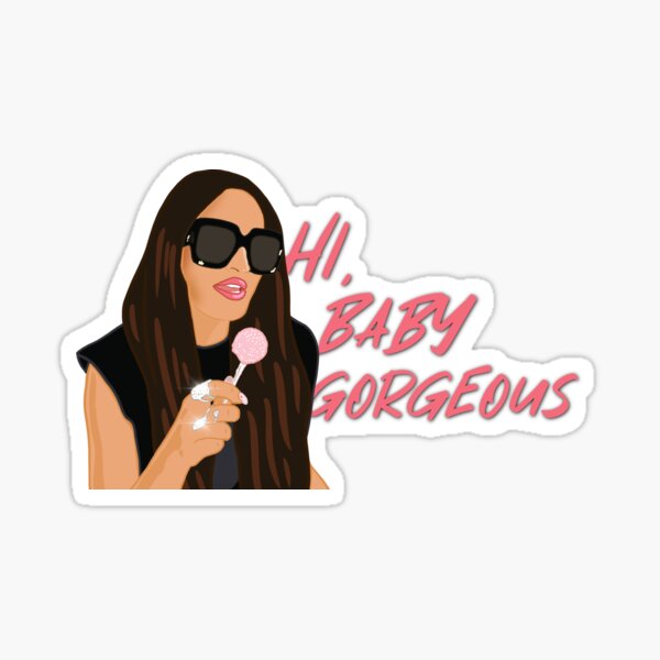 The Real Housewives of Salt Lake City Lisa Barlow Hi, Baby Gorgeous  Sticker