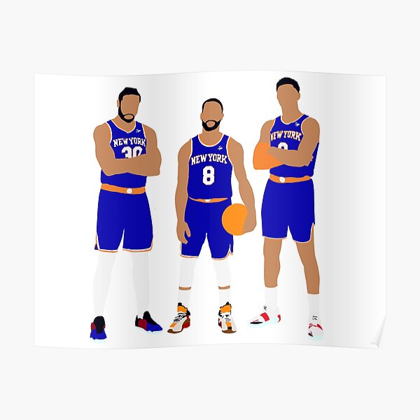 NBA Jam New York Knicks Kemba Walker and Julius Randle Shirt - Kingteeshop