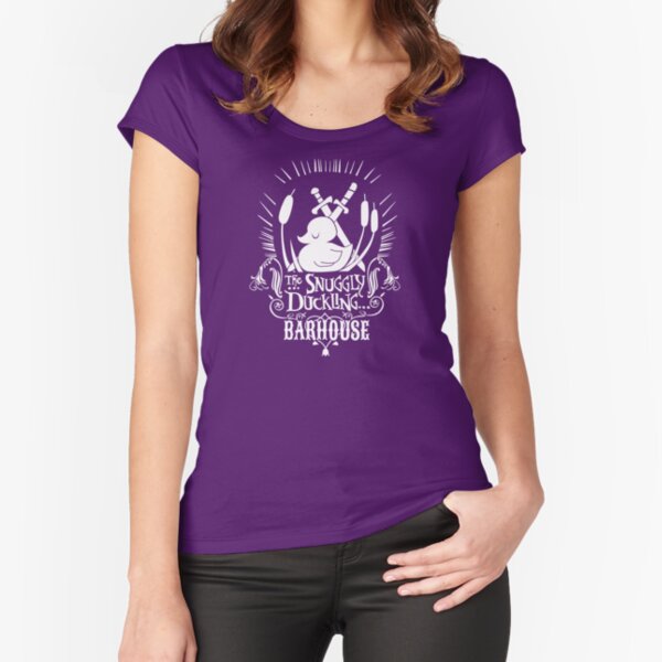 Snuggly Duckling  Fitted Scoop T-Shirt