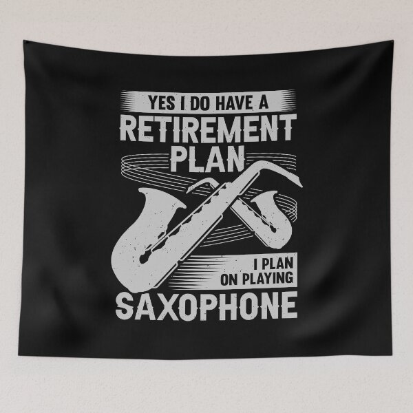 Item preview, Saxophone Sax Player Saxophonist Retirement Gift designed and sold by Marcid95.