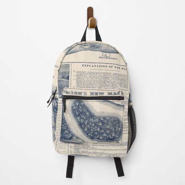 Item preview, 1849 Vintage Map of Niagara Falls And River designed and sold by Gin  Neko.
