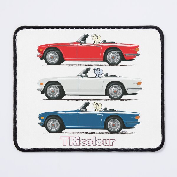 Item preview, TR6 in TRicolour options in RHD designed and sold by Bigs66.