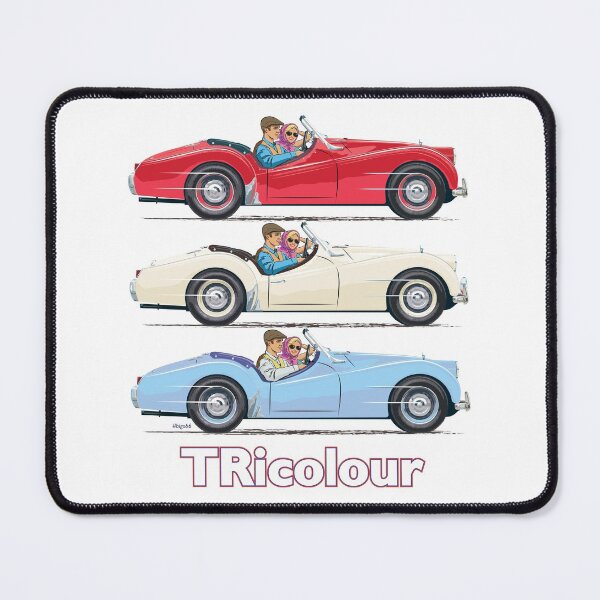 Item preview, A mix of early TRs in Red, White and Blue (RHD) designed and sold by Bigs66.
