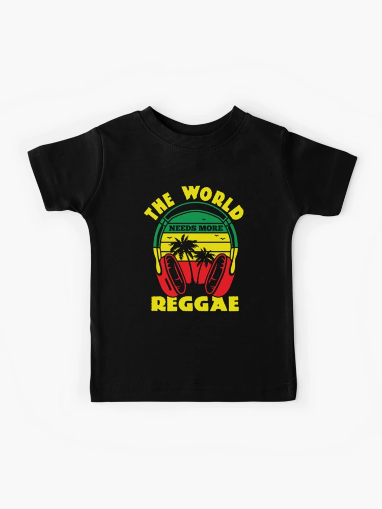 The World Needs More Reggae. Rasta Reggae Music Headphones design
