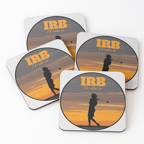Item preview, IRB, I'd Rather Be Golfing, Girl Golfer Design designed and sold by LifeCrush.