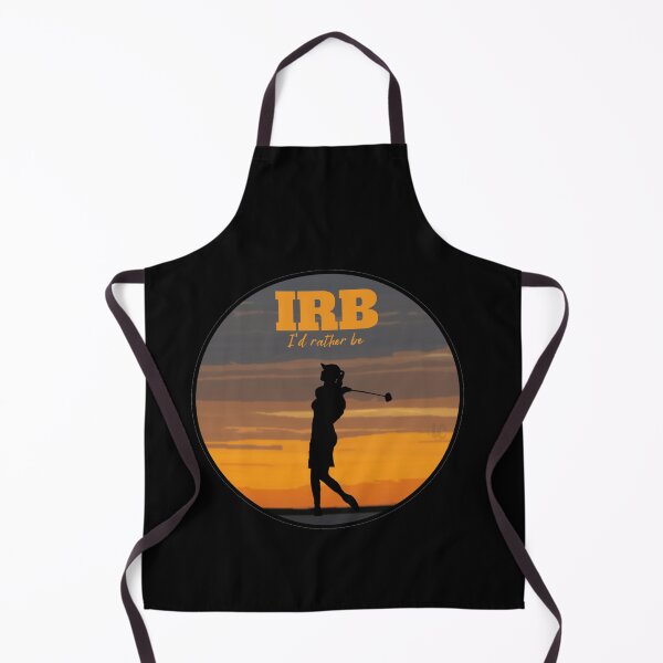 Item preview, IRB, I'd Rather Be Golfing, Girl Golfer Design designed and sold by LifeCrush.