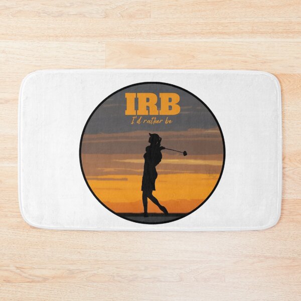 Item preview, IRB, I'd Rather Be Golfing, Girl Golfer Design designed and sold by LifeCrush.