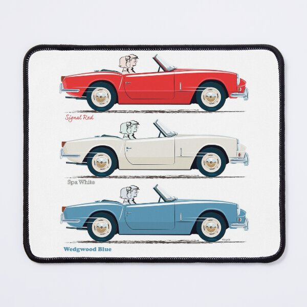 Item preview, Sacré bleu – the Red, White and Blue Spitfire – a 1960s Triumph! designed and sold by Bigs66.