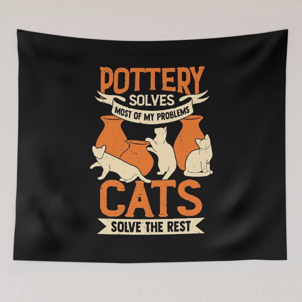 Item preview, Ceramicist Pottery Maker Cat Lover Gift designed and sold by Marcid95.