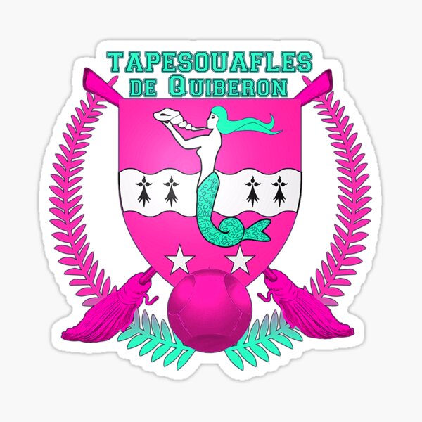 Aperçu de l'œuvre Tapesouafles de Quiberon Stickers créée et vendue par Peinturelure.