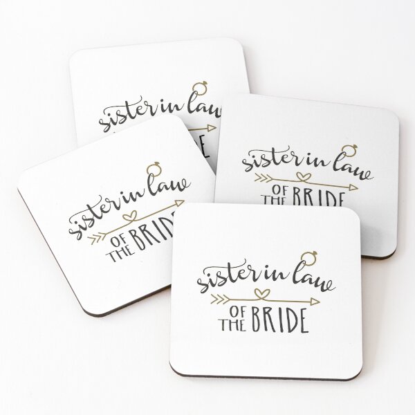 Item preview, Sister in law of the Bride Team Bride Wedding Hen Party Inspiration Joy Mood designed and sold by DesignByHeartUK.