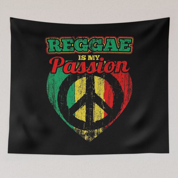 Item preview, Reggae is My Passion. Rastafari Flag with Peace Symbol product designed and sold by D-C-Designs.