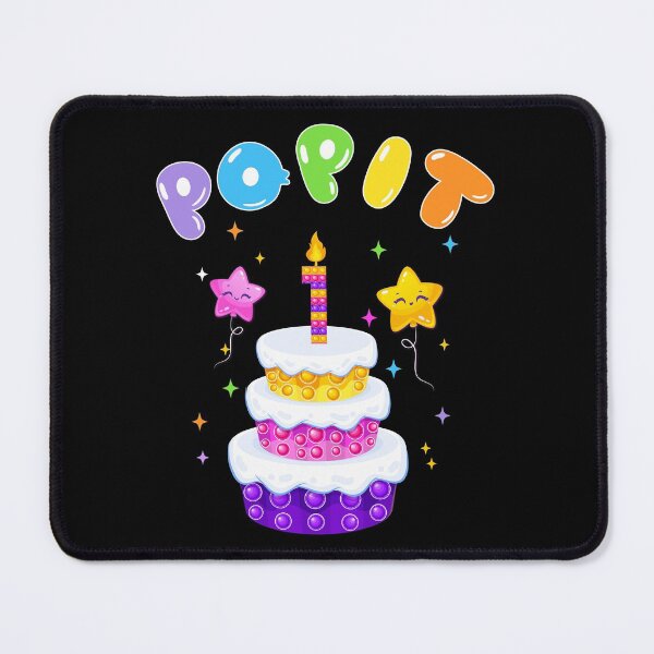 Item preview, 1st Birthday Girl and Boy Pop It, Funny Pop Fidget Toys Popping Cute colorful Kids designed and sold by Shozon.