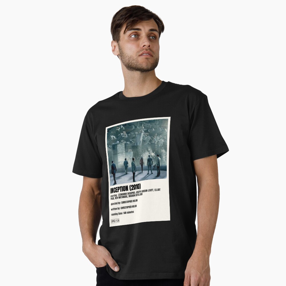 トップス Inception Movie Tee Inception by Christopher Nolan T-shirt / 100% Cotton Tee