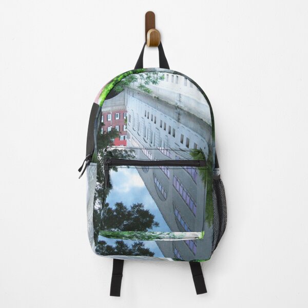 Item preview, Downtown Bangor Maine Reflection Central Street designed and sold by SillaHoekstra.