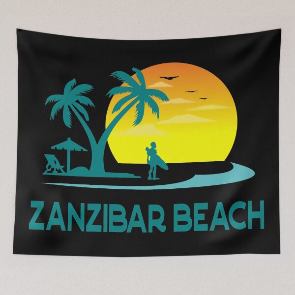 Item preview, Beach zanzibar designed and sold by maarifa.