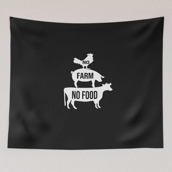 Item preview, NO FARM NO FOOD designed and sold by bari99.