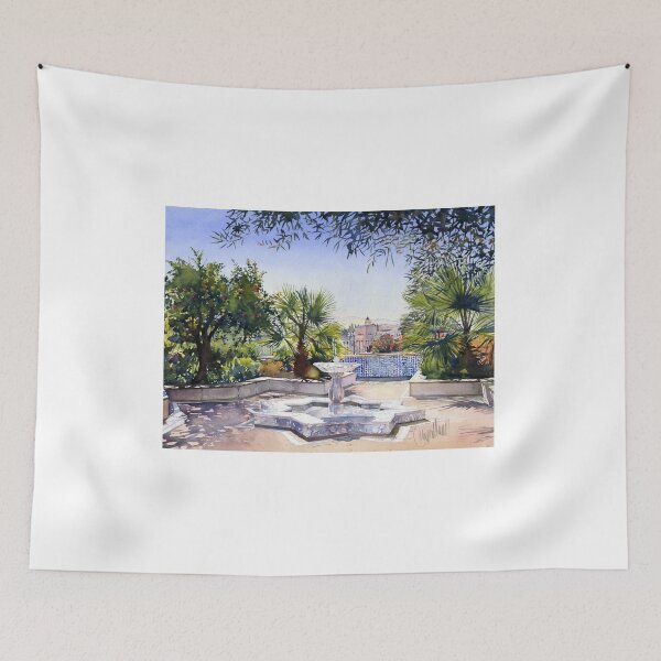 Item preview, The Garden Of The Mosque, Granada designed and sold by Margaret Merry.