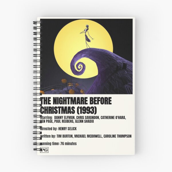 Item preview, The Nightmare Before Christmas Movie designed and sold by Rachel Grace.