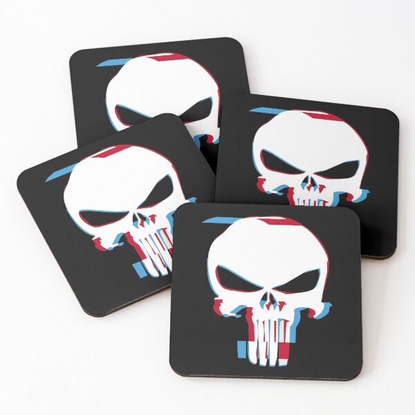 Item preview, Skull skull drawing 3D Glitch designed and sold by H Jonas.