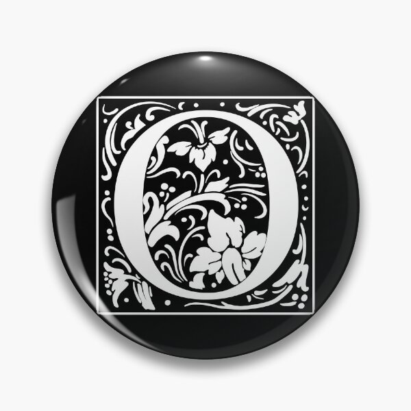 Item preview, Illuminated Initial O designed and sold by rogue-design.