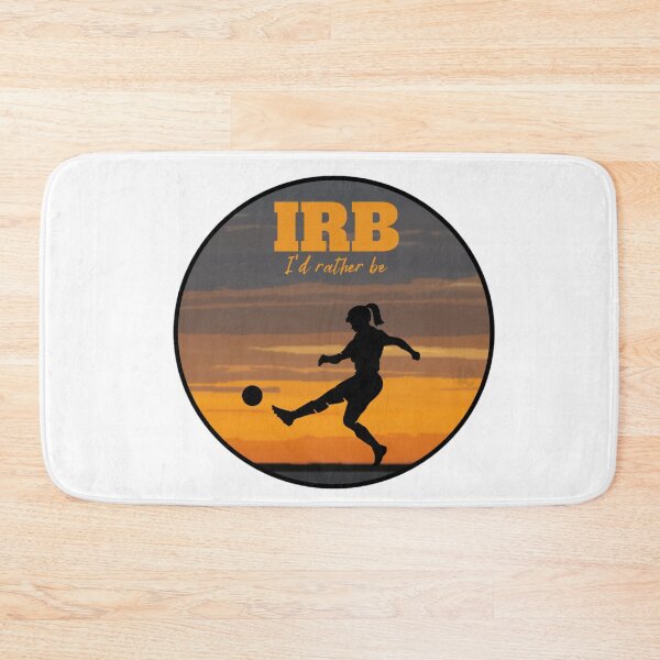 Item preview, IRB, I'd Rather Be Playing Soccer Design for Female Soccer Players designed and sold by LifeCrush.