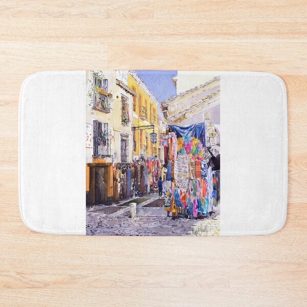 Item preview, Shops In The Albaicin, Granada designed and sold by Margaret Merry.